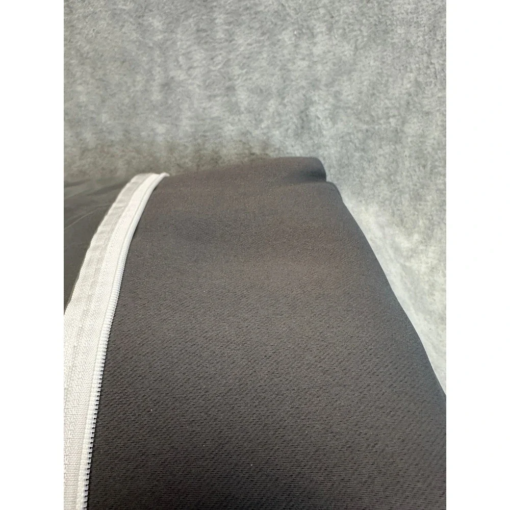 Sun‎ Zero Lichtenberg Curtain Panel Gray Silver Grommet New Blackout Curtain One